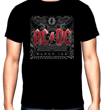 AC DC, Black ice, men's  t-shirt, 100% cotton, S to 5XL